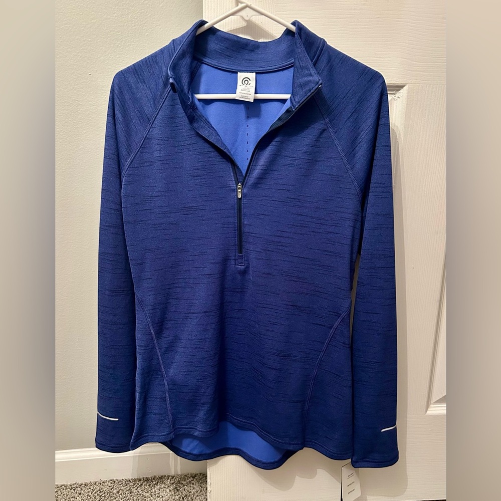 Champion C9 Active Top Jacket Blue Women Large